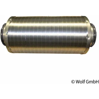 WOLF-Garten Wolf Schalldämpfer DN160 Länge 500 mm mit 50 mm Dämmung