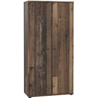 Forte Tempra Schuhschrank 73,7 x 149,5 x 34,8 cm braun