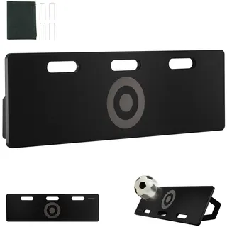 VEVOR Fußball Rebound Board, tragbares Prellwand 100 x 30 cm, HDPE Rebounder Ausrüstung mit 2 Rückprallwinkeln, Trainingsbrett Rebounder Kicker für Fußballtraining Pass- und Schussübungen