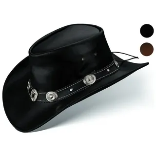 Black Forest Fox Cowboyhut Star schwarz XXL