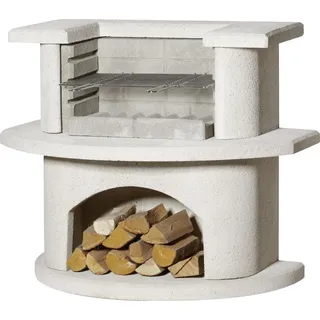 Buschbeck Grillbar Venedig 110 x 65 x 93 cm weiß