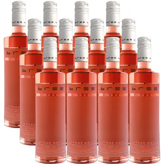 Bree Pinot Noir Rosé Qualitätswein, 12er Pack (12 x 250 ml)