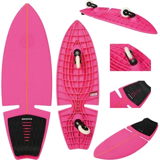 F2  Surf Waveboard Carving Board Street Surfer Skateboard  Pink 2025 rosa 81 CM