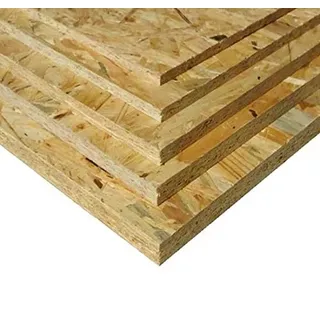 OSB3 Grobspanplatte Verlegeplatte für tragende Zwecke im Feuchtebereich, im Rohbau, im Innenausbau als Wandverkleidung oder Deckenbeplankung mit stumpfe Kanten ohne Nut/Feder (12mm, 125 x 15 cm)