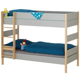 Paidi Etagenbett Sten 90 x 200 cm Dekor Grau