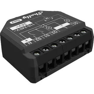 Shelly 2PM Gen3 Schalt-Messaktor Bluetooth, Wi-Fi