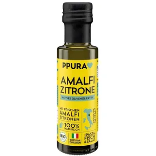 PPURA Bio Natives Olivenöl Extra Amalfi Zitrone 100 ml