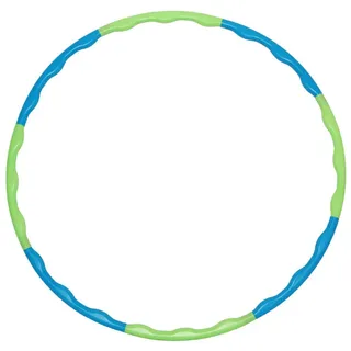 Best Sporting Hoop Fitnessreifen 80cm, 8-teilig steckbar blau-grün