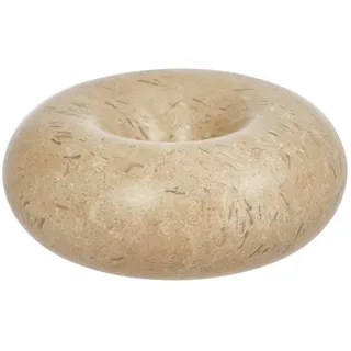 oyoy living Oyoy - Savi Marmor Kerzenhalter klein - Beige (L300758)