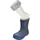 Fleece-stiefel-socke in Weiß 35