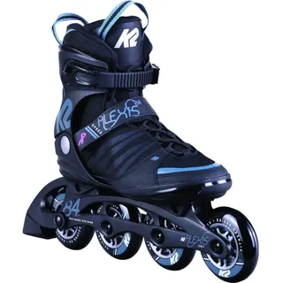 K2 Damen Inline Skates ALEXIS 84 SPEED ALU, black - steel blue, 30D0270.1.1.040