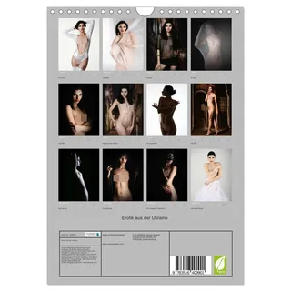 Calvendo Erotik aus der Ukraine (Wandkalender 2026 DIN A4 hoch), CALVENDO Monatskalender: Dieser Erotik-Kalender zeigt die Schönheit und Sinnlichkeit des Amateurmodels Lena aus der Ukraine. (CALVENDO Erotik)