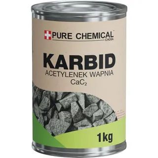 CHOSA - Karbid 1kg Gegen Wühlmäuse Maulwürfe - Carbid Steine - Kabit Kabitt karbitt Karbit Stein - eine stabile Metalldose – Die Verpackung schützt vor Feuchtigkeit – dichter Verschluss (1kg)