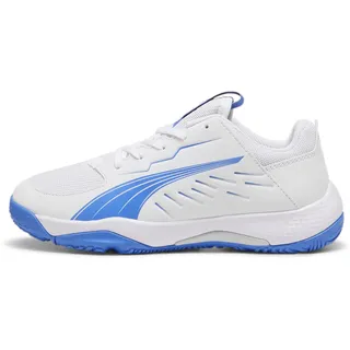 Puma Accelerate Handballschuhe Kinder 02 white/bluemazing 37