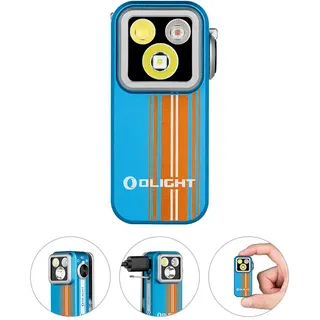 Olight Seeker 4 Pro LED Taschenlampe und Oclip Pro multifunktionales Clip-Licht Bundle