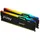 DDR5 5600MT/s RGB 128GB Kit (2x64GB) CL40 Schwarz KF556C40BBAK2-128