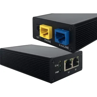 GIGA Copper - G.hn Wave2 Modem - Gigabit Ethernet über Telefonkabel,1500 Mbit/s, Latenz <1ms, 1x G4202T InHome