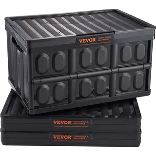 Vevor Klappbox 45 L 3-tlg. grau
