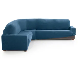 MAXIFUNDAS FUNDAS DE SOFA & CHAISE LONGUE. Sofaüberwurf für Ecksofa, Relive, sehr elastisch, für Ecksofas.