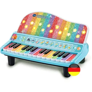 Vtech Musikinstrument Leuchtendes Regenbogenklavier 2–5 Jahre 1 blau/mehrfarbig