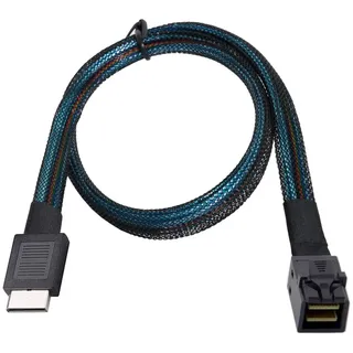 chenyang OCuLink PCIe PCI-Express SFF-8611 4i auf SFF-8643 SSD Datenkabel 50cm