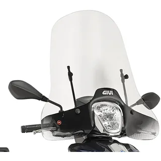 MOTOTOPGUN givi 5612a windschild kompatibel mit piaggio medley 125-150 2016 2017 2018 2019 mototopgun