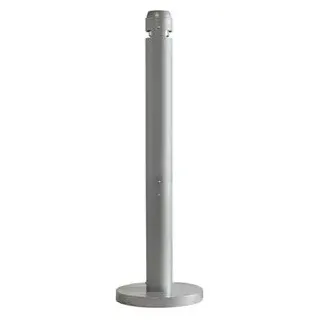 Rubbermaid Standaschenbecher Smokers Pole Silber