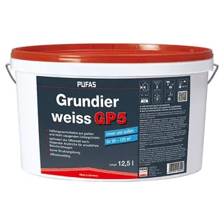 Pufas Grundierweiss GP 5 5 l