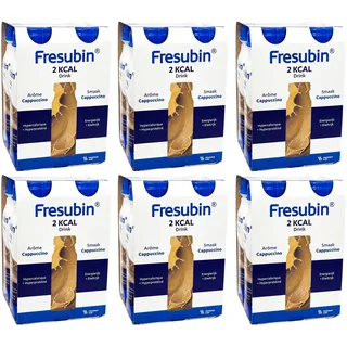 Fresubin 2 kcal Trinknahrung Cappuccino | Aufbaukost & Nahrung mit Vitamin D für mehr Energie 24x200 ml