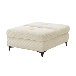 bobb Sessel-Variohocker Jonna 86 x 80 x 102 cm Beige