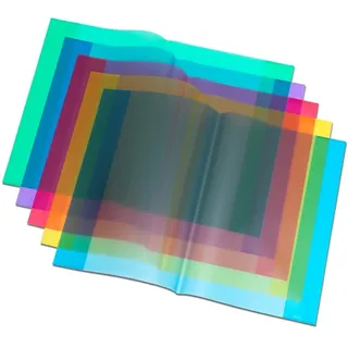 Loer & Schäfer Heftumschlag / Hefthülle DIN A4 / Farbe: transparent klar