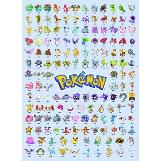 Ravensburger Die ersten 151 Pokémon 500 Teile