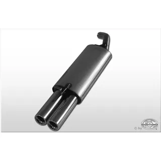 Fox Auspuff Sportauspuff Sportendschalldämpfer für Ford Escort GAL/AAL/ ABL/ ALL