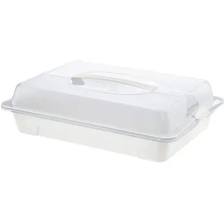Rotho Partybutler rechteckig weiß 43,5 x 29,5 x 11,0 cm