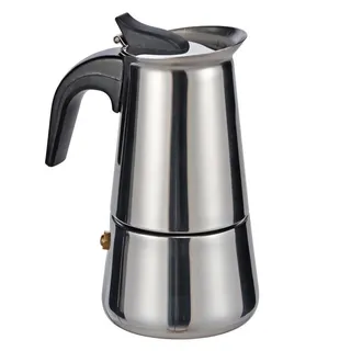 Hi Edelstahl Espressokocher Espressokanne Espresso Kaffe Kocher Camping 2 Tassen