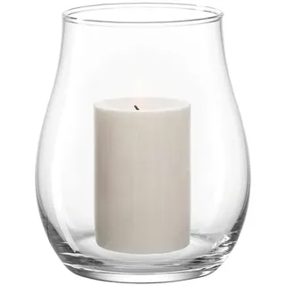 LEONARDO Windlicht Giardino Glas Weiß