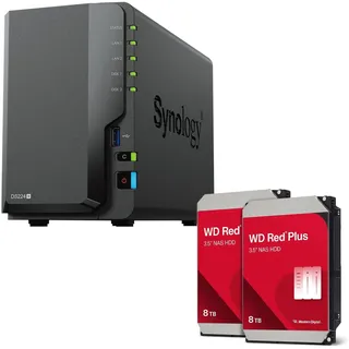 Synology DiskStation DS224+ 16 TB (2 x 8 TB)