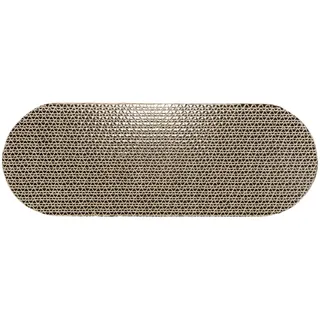 Trixie Spiel- und Kratzstation für Katzen Nr. 1 46 x 25 x 4 cm Ersatzkarton oval