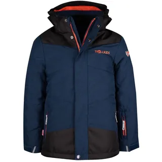 TROLLKIDS Ski-/ Snowboardjacke Norefjell in Dunkelblau - 104,
