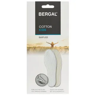 Bergal Barfuß Einlegesohlen 1 Paar Beige
