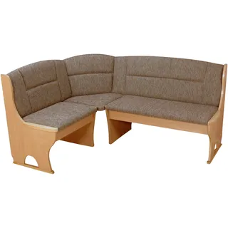 moebel-direkt-online möbel direkt online Eckbank 125x165 cm Truheneckbank Buche