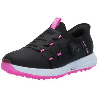 SKECHERS Go Golf Elite 5 Slip In Boa Damen Golfschuhe, Schwarz pink, 37 EU