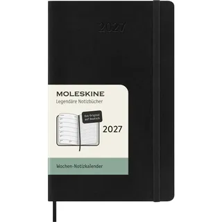 Moleskine Taschenkalender 2027 Schwarz