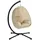 oval Khaki 1-Sitzer mit Gestell