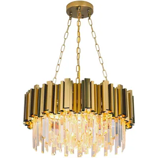MSSIAN Kronleuchter Gold Kristall Modern & Kronleuchter Vintage Kristall