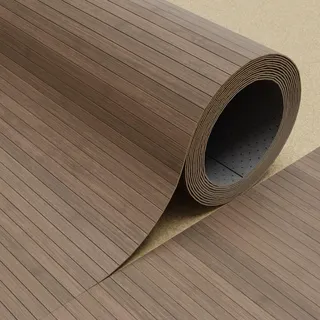 DE-COmmerce Fertigparkett aus Bambus FLEXBAMBOO Muster 20x25 cm Bodenbelag mit rutschhemmender Rückenausstattung | Farbe: Taupe