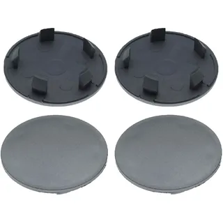 4 Nabenkappen Ø 70,0 mm - 56,0 mm / rund flach / Klebefläche