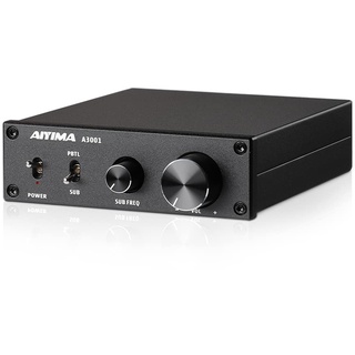 Upgrade AIYIMA A3001 TPA3255 mini Mono Verstärker 200W Subwoofer Verstärker HiFi Sub-Verstärker Class D Verstärker mit Vollfrequenz und Sub Bass DC 24V-48V