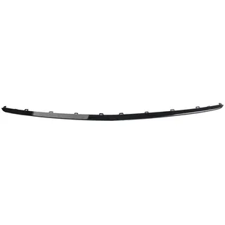 Frontspoiler Mitte Frontschürze Lip Moulding Trim Dekoration Für Mercedes Für Benz EINE Klasse W177 A180 A200 A220 A250 A35 A45 Für AMG LCI 2023-2024 Auto Frontlippe Frontspoiler(Glänzend schwarz)