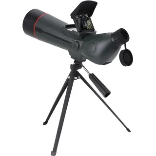 Jectse 30MP 4K Super Clear Spoting Scope mit Stativ, 18x Digitales Zoom Dual Screen 4500mAh Batterie für Vogelbeobachtung, Wildtierbeobachtung